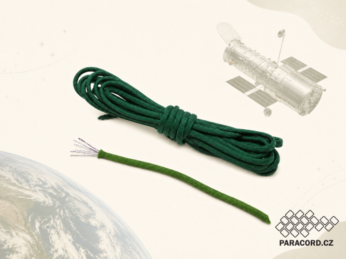 Paracord a vesmír – zajímavost k historii a technickému využití padákové šňůry